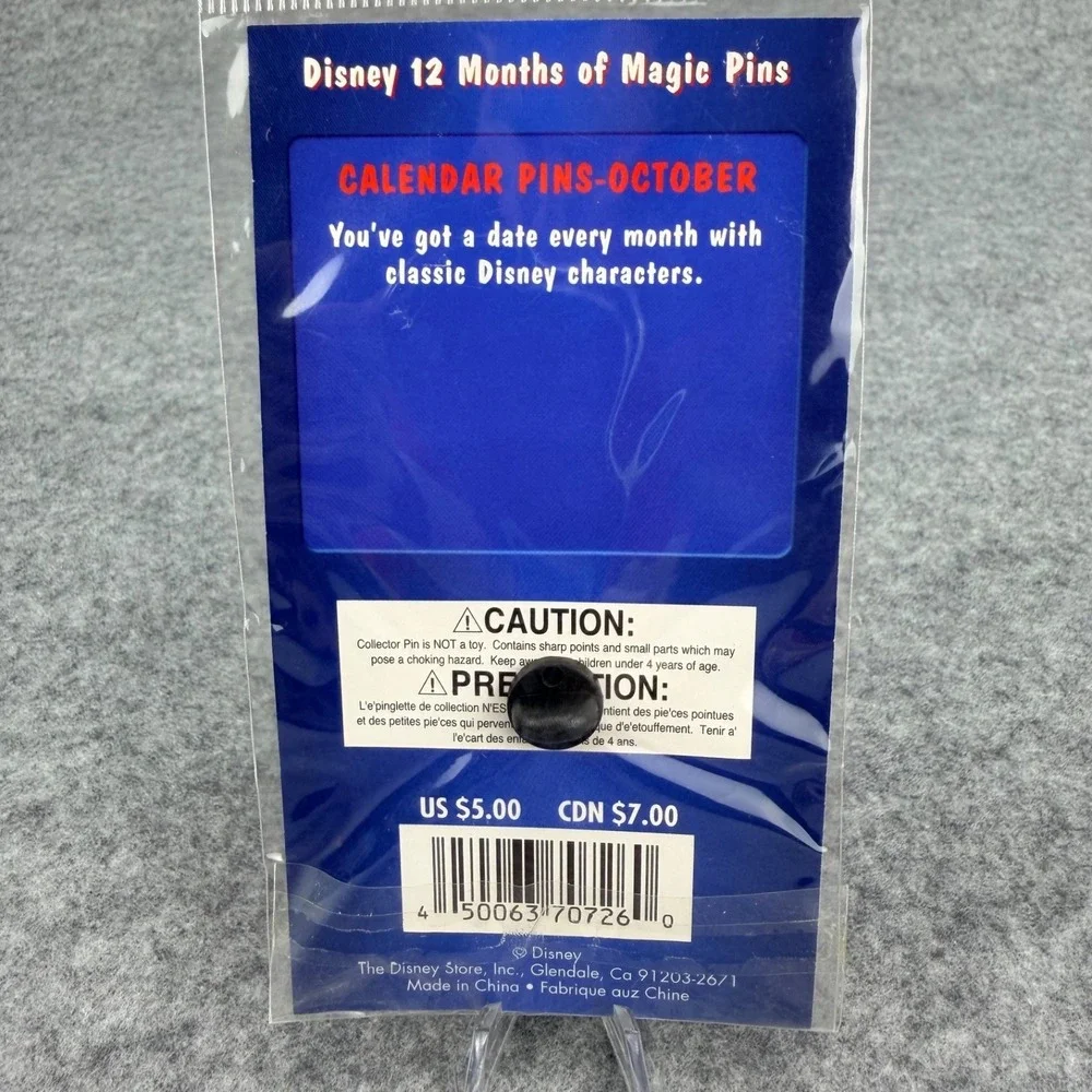 Disney Store 12 Months of Magic October 2002 Belle Beauty & the Beast Pin